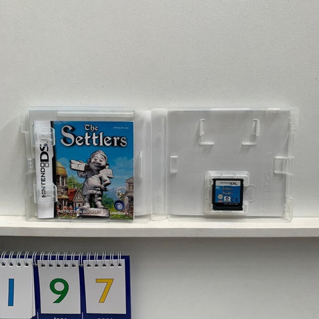 The Settlers Nintendo DS game + manual