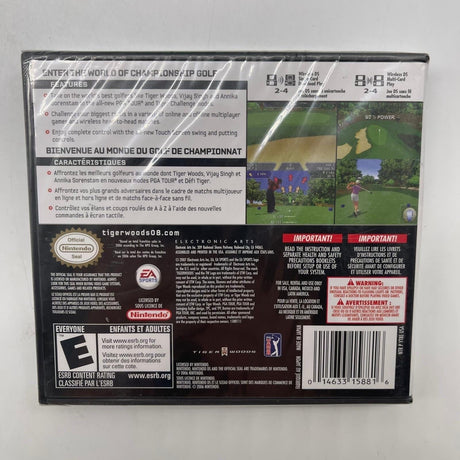 EA Sports Tiger Woods PGA Tour 08 2008 Nintendo DS Game Brand New SEALED