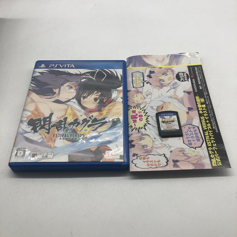 Senran Kagura Estival Versus PS Vita + Manual Japanese