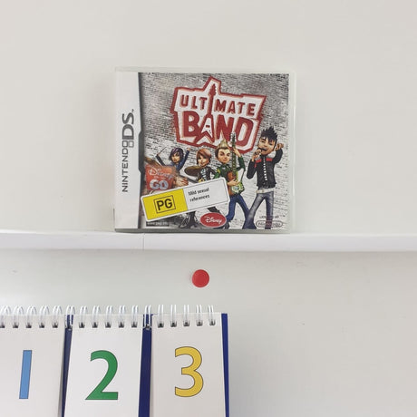 Ultimate Band Nintendo Ds Game + Manual