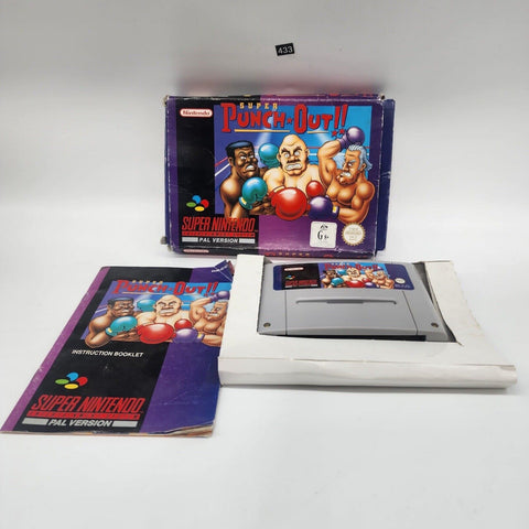 Super Punch Out! Super Nintendo SNES Game Boxed Complete PAL oz433