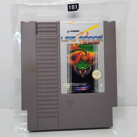 Life Force Salamander Nintendo Entertainment System NES Game PAL