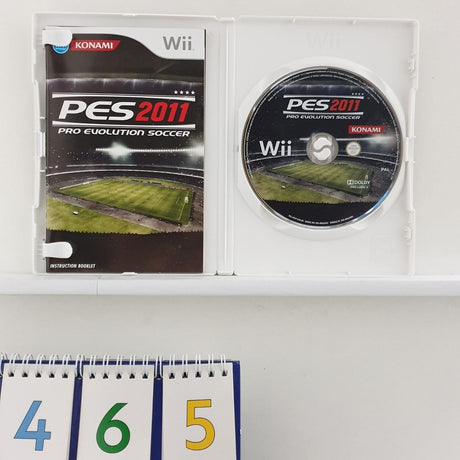 Pro Euolution Soccer PEC 2011 Nintendo Wii Game + Manual PAL