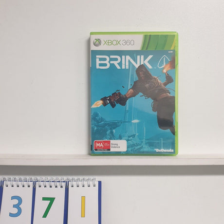 Brink Xbox 360 game + manual PAL