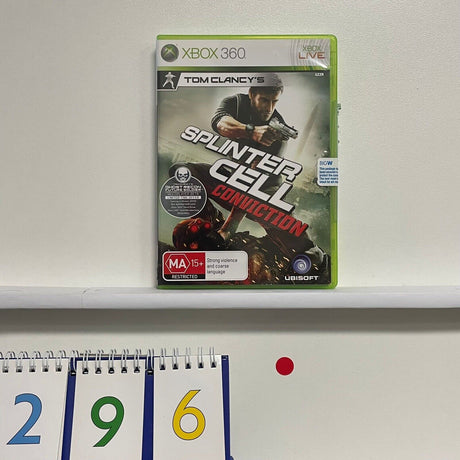 Tom Clancys Splinter Cell Conviction Xbox 360 Game + Manual PAL