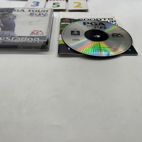 PGA Tour 98 PS1 Playstation 1 Game + Manual PAL