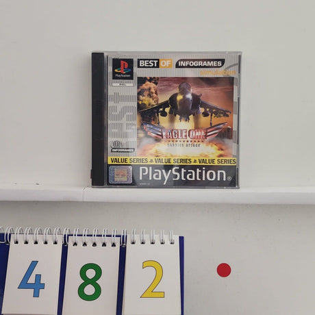 Eagle One Harrier Attack PS1 Playstation 1 Game + Manual PAL