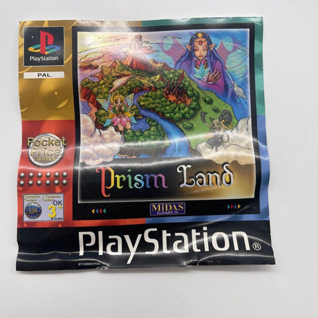 Prism Land PS1 Playstation 1 Game + Manual PAL 25F4