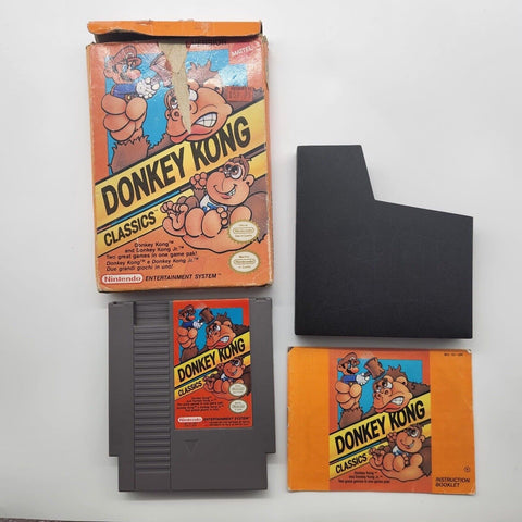 Donkey Kong Classics Nintendo Entertainment System NES Game Boxed Complete 04F4