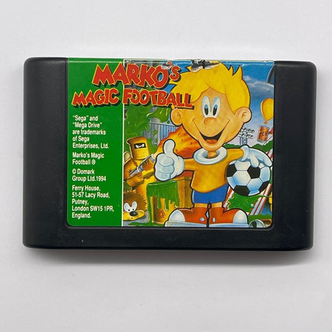 Marko's Magical Football Sega Mega Drive Game Cartridge PAL