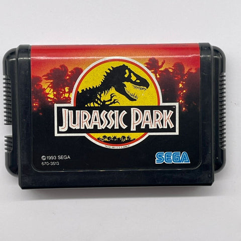 Jurassic Park Sega Mega Drive Japanese Game Cartridge