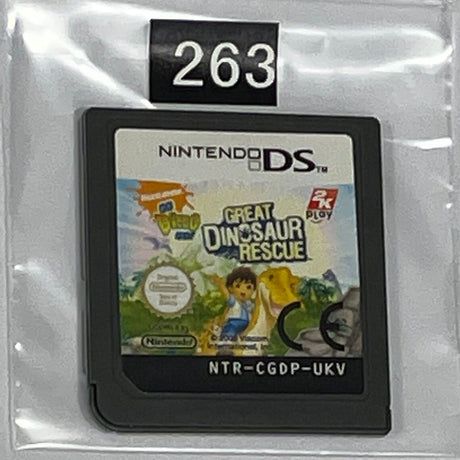 Go Diego Go! Great Dinosaur Rescue Nintendo DS Game Cartridge