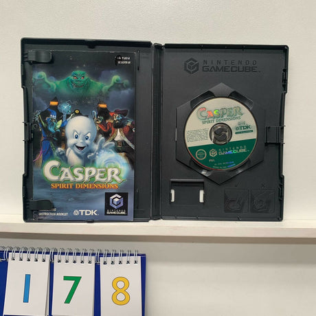 Casper Spirit Dimensions Nintendo Gamecube + Manual PAL