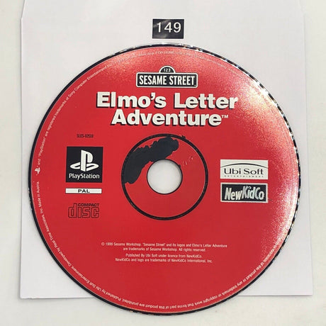 Sesame Street Elmo's Letter Adventurer PS1 Playstation 1 Game Disc Only