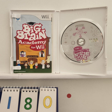 Big Brain Academy Nintendo Wii Game + Manual PAL