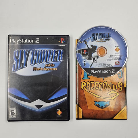 Sly Cooper & The Thievius Raccoonus PS2 Playstation 2 Game+ Manual NTSC U/C 25F4