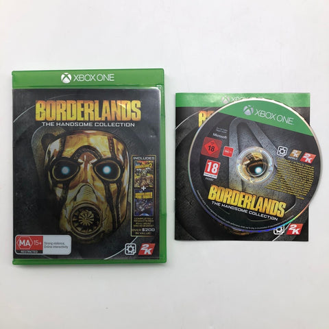Borderlands The Handsome Collection  Xbox one Game + Manual PAL 24d3