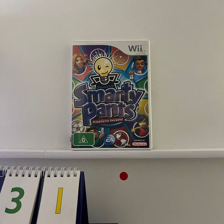 Smarty Pants Nintendo Wii Game + Manual PAL