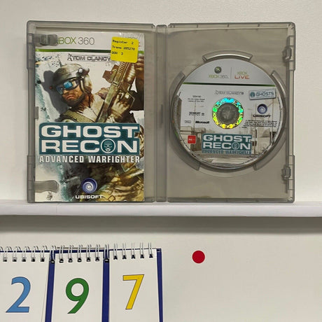 Ghost Recon Advanced Warfighter Xbox 360 game + Manual PAL