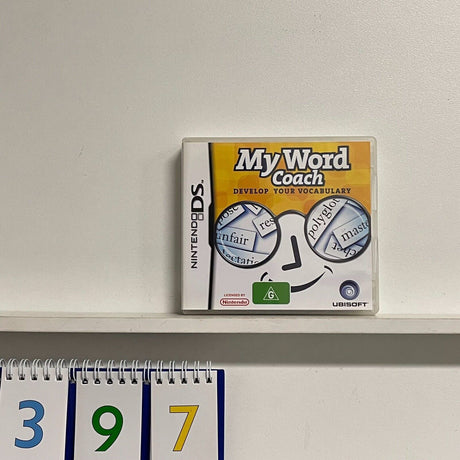My Word Coach Develop Your Vocabulary Nintendo DS game + manual