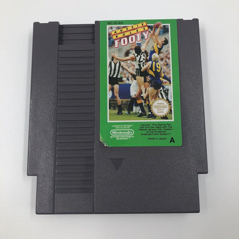 Aussie Rules Footy Nintendo Entertainment System NES Game PAL 25F4
