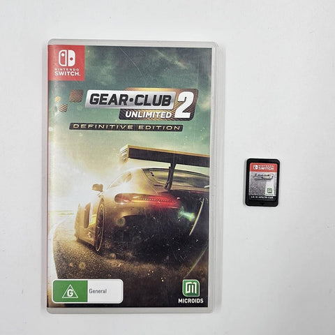 Gear Club Unlimited 2: Definitive Edition Nintendo Switch Game 25F4