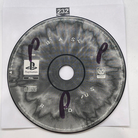 Blast Radius PS1 Playstation 1 Game Disc Only