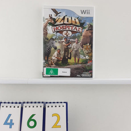 Zoo Hospital Nintendo Wii Game + Manual PAL