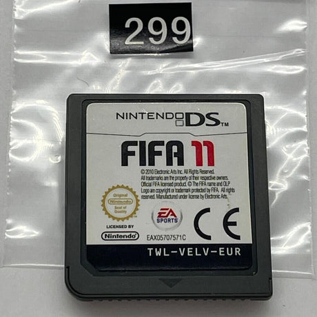 FIFA 11 Nintendo DS Game Cartridge
