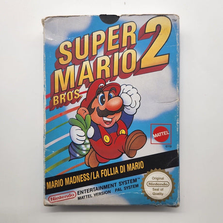 Super Mario Bros 2 Nintendo Entertainment System NES Game Boxed