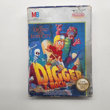 Digger T. Rock Nintendo Entertainment System NES Game PAL Boxed