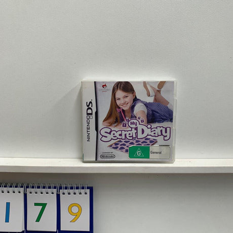 My Secret Diarty Nintendo DS game + manual