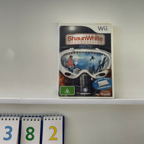 Shaun White Snowboarding Road trip Nintendo Wii Game + Manual PAL