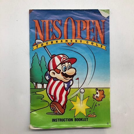 Nes Open Tournament Golf Nintendo NES Game Boxed + Manual