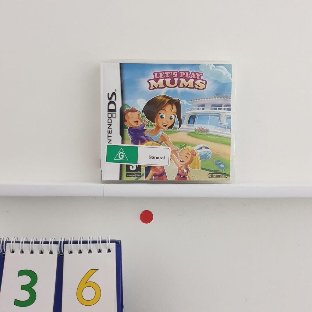 Let's Play Mums Nintendo DS Game + Manual
