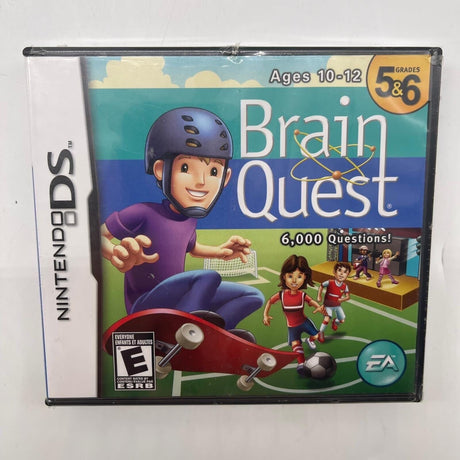 Brain Quest Grades 5 & 6 Nintendo DS Game Brand New SEALED