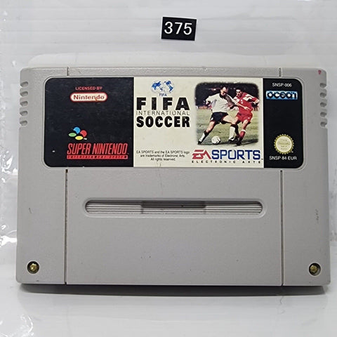 FIFA International Soccer Super Nintendo SNES Game Cartridge PAL