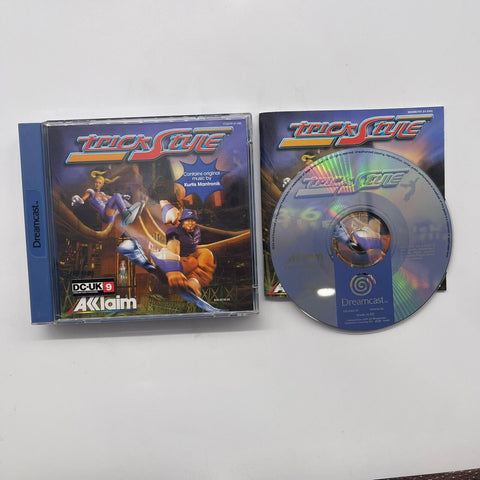 Trick Style Sega Dreamcast Game + Manual PAL 25F4