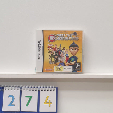Meet the Robinsons Nintendo DS Game + Manual oz274