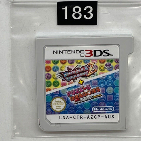 Puzzle & Dragons Z + Super Mario Bros. Nintendo 3DS Game Cartridge PAL
