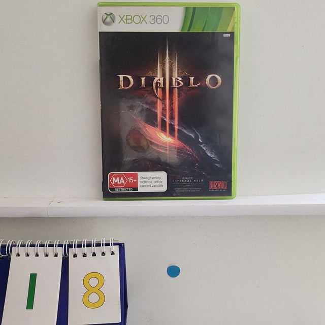 Diablo 3 III Xbox 360 Game + Manual PAL - Trippy Trades 
