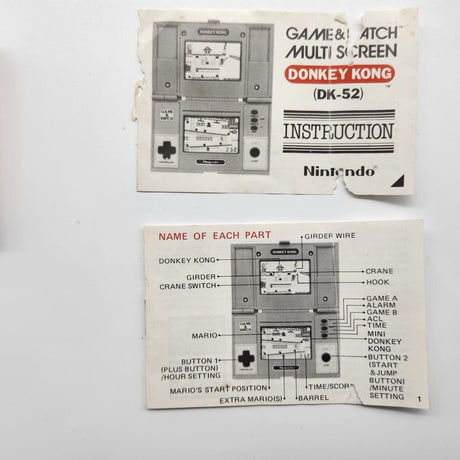 Donkey Kong Multi Screen Nintendo Game & Watch Boxed 25F4