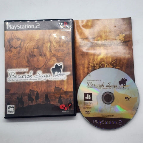 Berwick Saga Lazboia Chronicle Chapter PS2 Playstation 2 Game + Manual NTSC-J