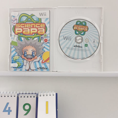 Science Papa Nintendo Wii Game + Manual PAL