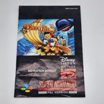 Pinocchio Super Nintendo SNES Game Boxed Complete PAL