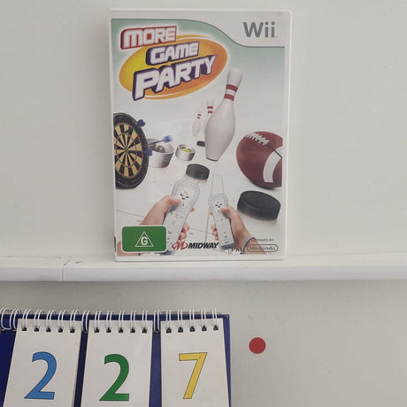 More Game Party Nintendo Wii Game + Manual PAL