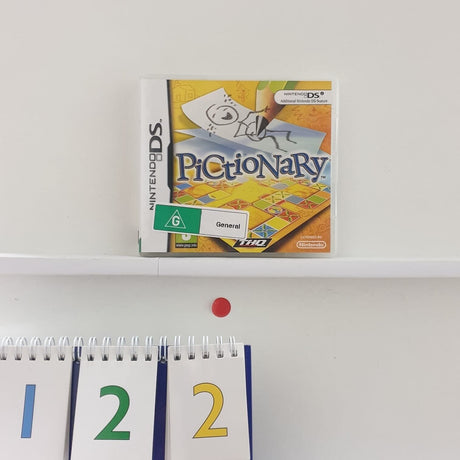 Pictionary Nintendo Ds Game + Manual