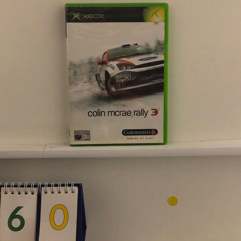 Colin McRae Rally 3 III Xbox Original Game + Manual PAL y60