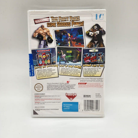 Facebreaker KO Party Nintendo Wii Game PAL Brand New SEALED