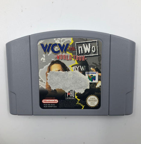 WCW vs nWo World Tour Nintendo 64 N64 Game Cartridge PAL 04F4